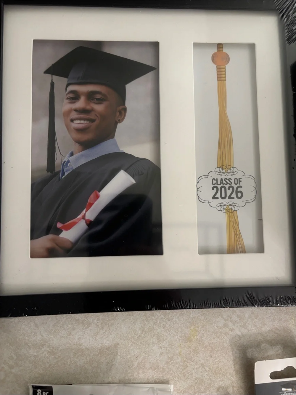 Special Moments Black and Gold Graduation Party Decorations Kit